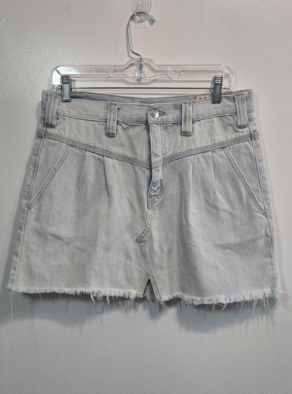 We The Free Silver Lake Denim Skirt Size 28 - Picture 13 of 13